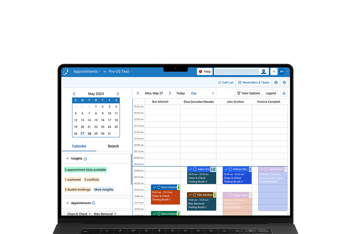 Sycle PRO Calendar UI mockup